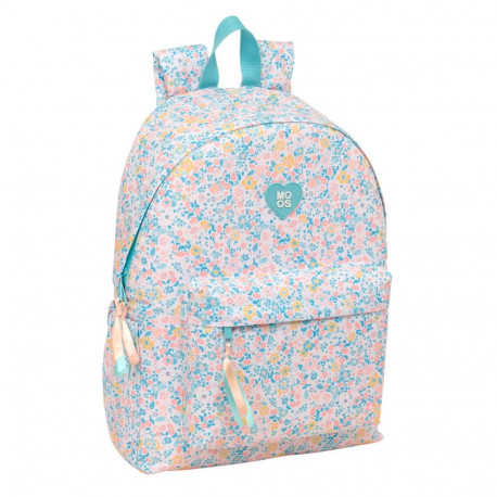 School Bag Moos Fiori Multicolour 31 x 43 x 13 cm