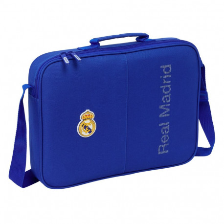 Kooliseljakott Real Madrid C.F. Sinine 38 x 28 x 6 cm