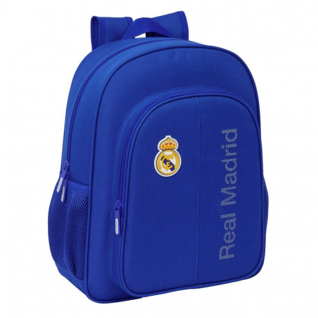 School Bag Real Madrid C.F. Blue 32 x 38 x 12 cm
