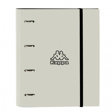 Ring binder Kappa Grey Black Grey 27 x 32 x 3.5 cm