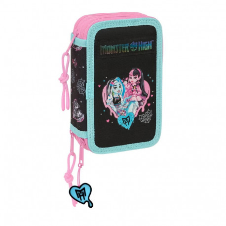 Reisikott Monster High Must 12,5 x 19,5 x 5,5 cm 37 Tükid, osad