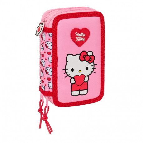 Holdall Hello Kitty Pink 12,5 x 19,5 x 5,5 cm 37 Pieces