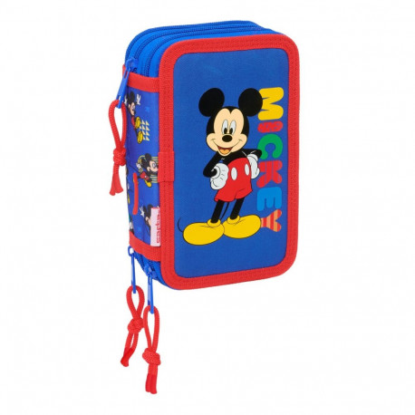 Reisikott Mickey Mouse Clubhouse Today Sinine 12,5 x 19,5 x 5,5 cm 37 Tükid, osad