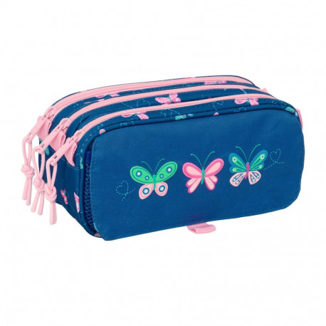 Holdall BlackFit8 Mariposas Multicolour 21,5 x 10 x 8 cm