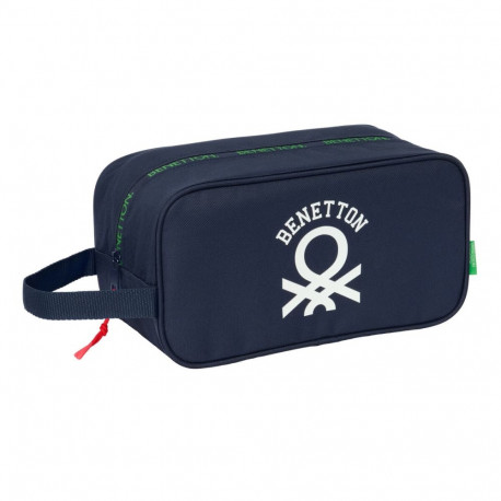 Travel Slipper Holder Benetton Together Navy Blue 29 x 15 x 14 cm