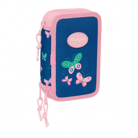 Reisikott BlackFit8 Mariposas Mitmevärviline 12,5 x 19,5 x 5,5 cm 37 Tükid, osad
