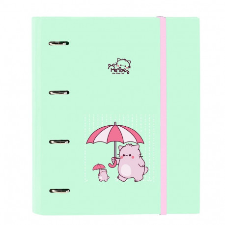 Ring binder Pembe The pink cat Multicolour 27 x 32 x 3.5 cm
