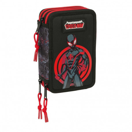 Holdall Spider-Man Black 12,5 x 19,5 x 5,5 cm 37 Pieces