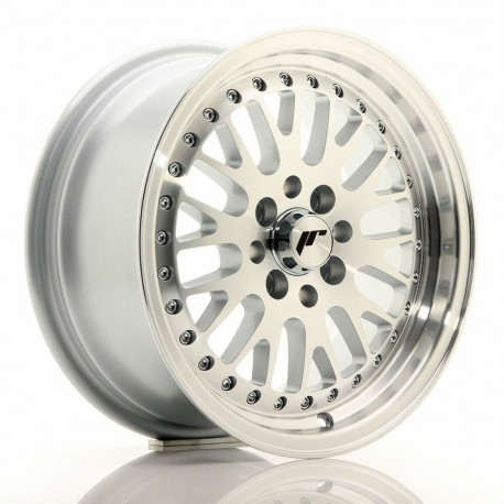 Car Wheel Rim Japan Racing JR10 Silver 15" PCD 4x100 PCD 4x108 ET30 CB 74,1