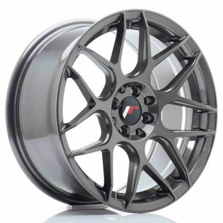 Car Wheel Rim Japan Racing JR18 Grey PCD 5x108 ET35 17"