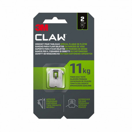 Hook for hanging up 3M 11 Kg (2 Units)