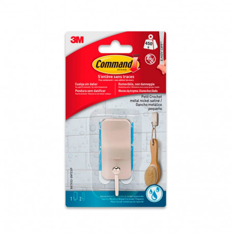 Rippuv Käterätikutoru 3M 25 X 66 X 25 MM Hõbedane nikkel (1 Ühikut)