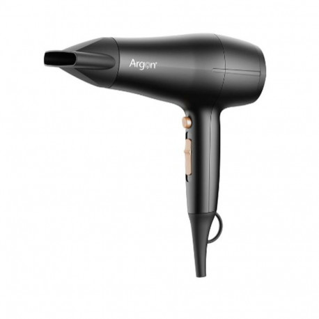 Hairdryer Argon Black Golden 2200 W