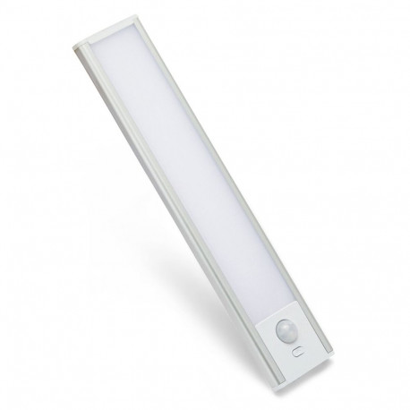 LED-riba Velamp LACTEA Alumiinium Plastmass 2 W 40 cm Valge Taaslaetav (3000K) (4000 K) (6500 K)