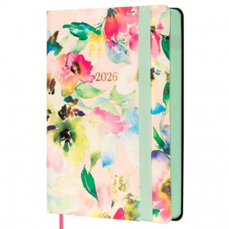 Diary Finocam FLEXI JOY Bloom 11,8 x 16,8 cm 2026