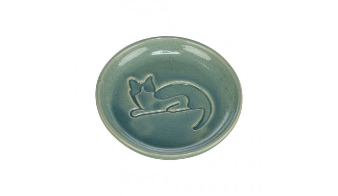 Cat Feeder Trixie Blue Ceramic Ø 14,5 cm