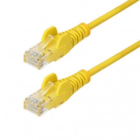 Kategooria 6 FTP RJ45 Konnektor Startech N6PAT150CMYLS Kollane 1,5 m