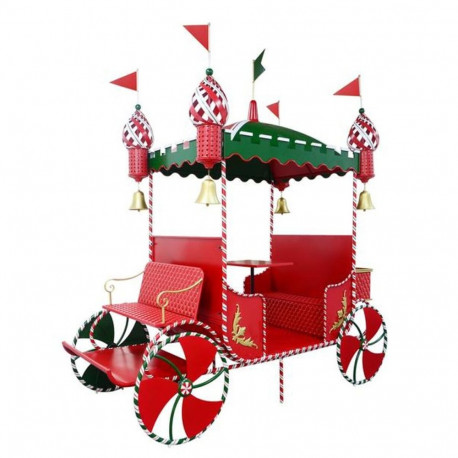 Jõuluehe Home ESPRIT Valge Punane Roheline Kuldne 267 X 131 X 280 CM