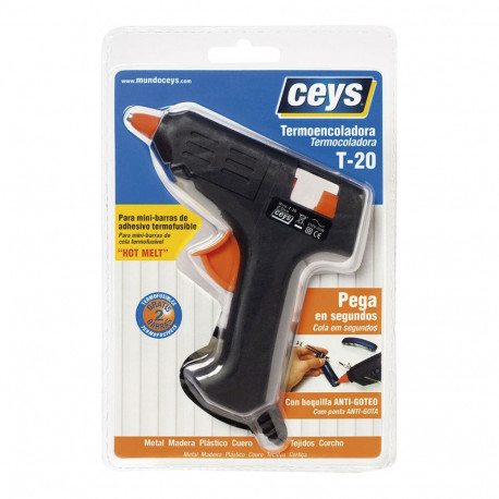 Silicone gun Ceys Black Plastic