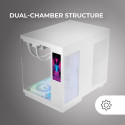 ATX Semi-tower Box Mars Gaming MCMIRAGEW White