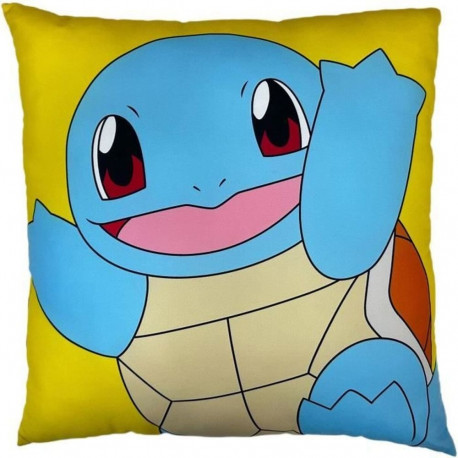Cushion Pokémon 41 x 3 x 39 cm Yellow Blue Polyester Children's