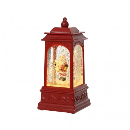 Snow Lantern Lumineo Father Christmas 9 x 9 x 20,5 cm