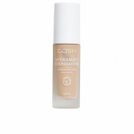 Crème Make-up Base Gosh Copenhagen HYDRAMATT Nº 008-Medium-Neutral Spf 15 30 ml