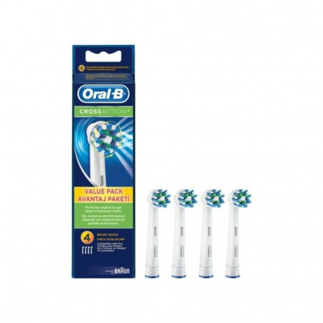 Asenduspea Oral-B 80338435 Valge 4 Ühikut