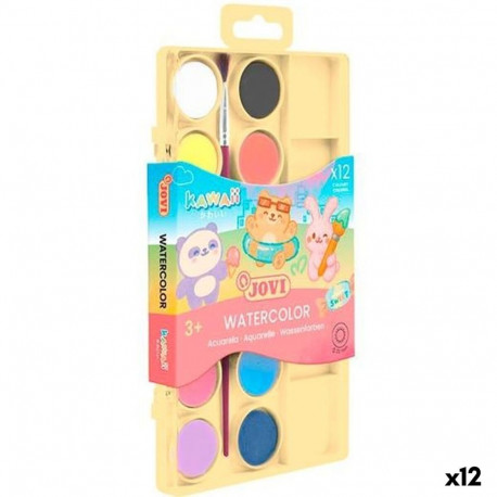 Tempera Jovi Mitmevärviline (12 Ühikut)