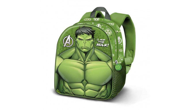 School Bag Hulk Green