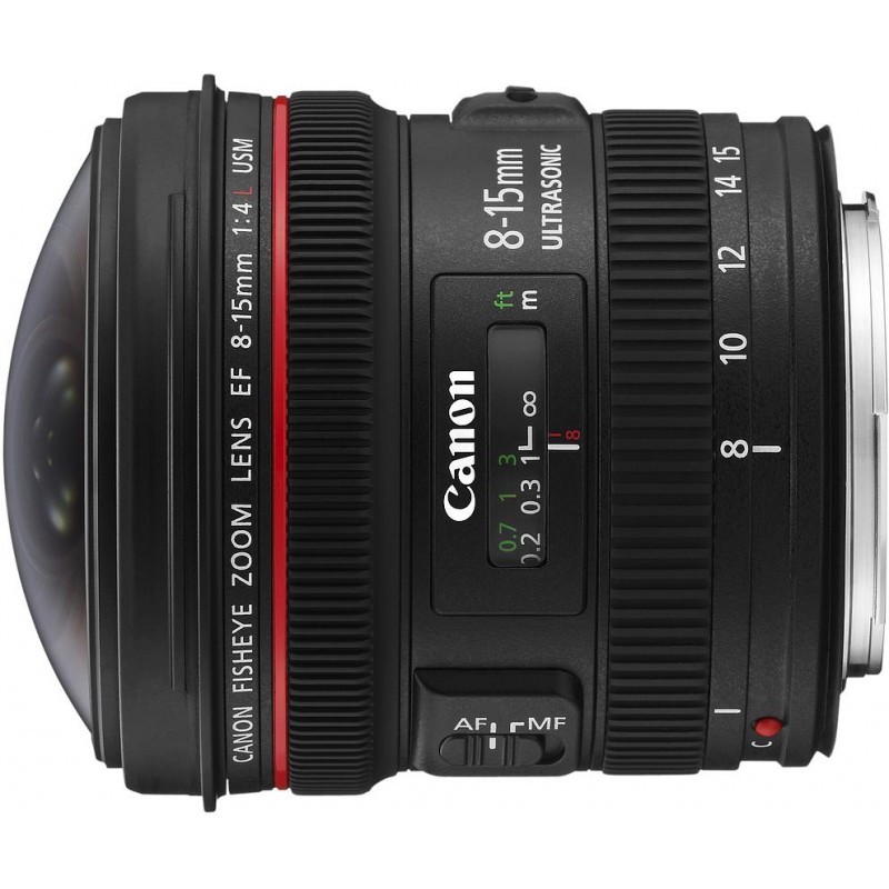 Canon EF 8-15mm f/4.0L Fisheye USM objektiiv