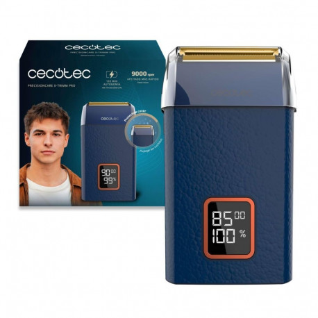 Cecotec Electric Shaver PrecisionCare X-Trimm Pro Titanium 3 Speeds LED 2h Blue