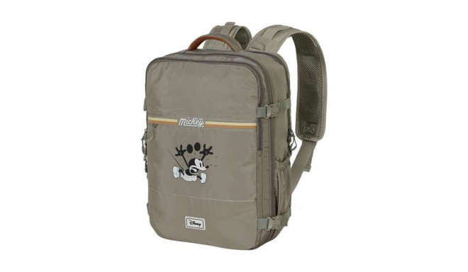 Multipurpose Backpack Mickey Mouse Khaki Cabin