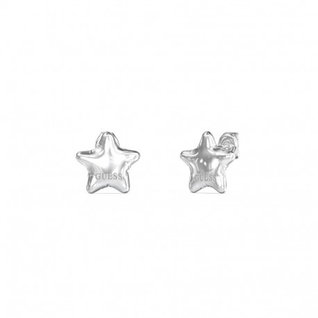 Ladies' Earrings Guess JUBE05547JWRHT-U Silver
