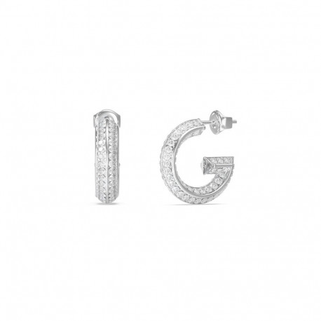 Ladies' Earrings Guess JUBE05444JWRHT-U Silver
