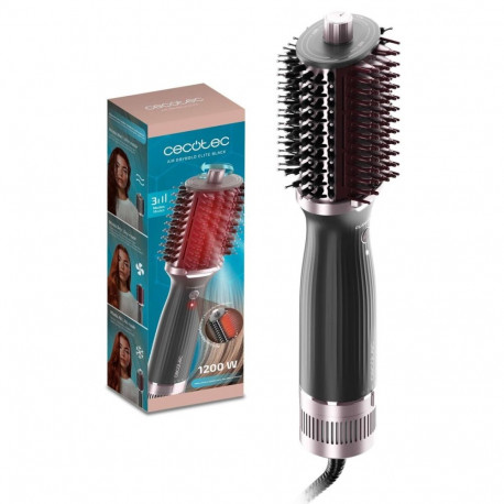 Cecotec Air DryBold Elite 1200W Ionic Volumizing Dryer Brush 3 Temps Black