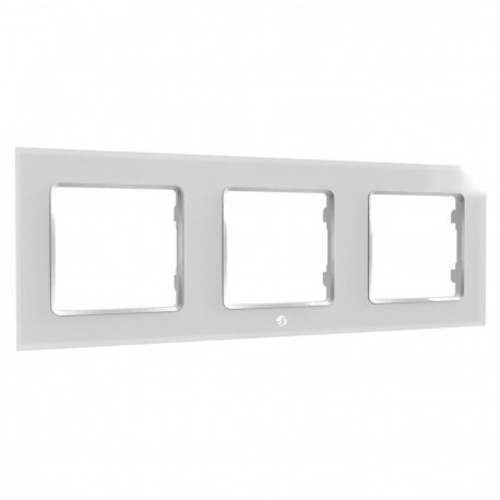 Light switch surround Shelly WF3_WHITE White Metal Wall mounting