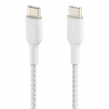USB-C to USB-C Cable Belkin CAB004BT2MWH White 2 m