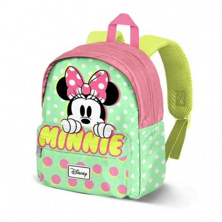 School Bag Minnie Mouse Green 27 x 22 x 10 cm