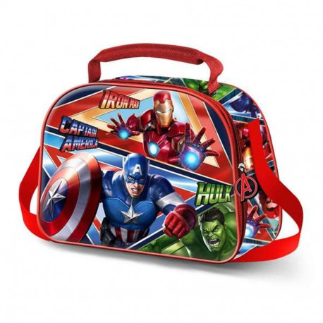snack bag The Avengers Blue 20 x 26 x 10 cm