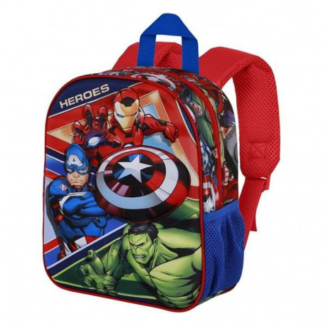 School Bag The Avengers Blue 30 x 25 x 10 cm