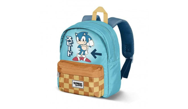 Kooliseljakott Sonic Sinine 27 x 22 x 10 cm