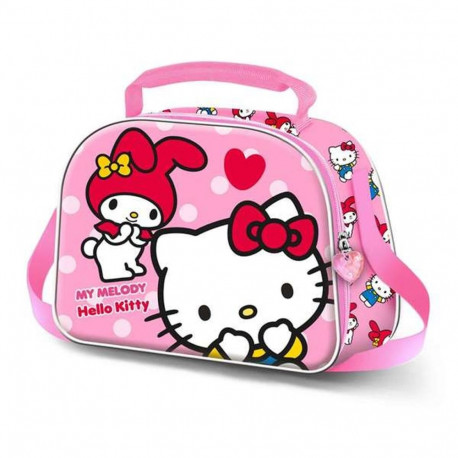 Suupistekott Hello Kitty Roosa 20 x 26 x 10 cm