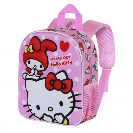 School Bag Hello Kitty Pink 30 x 25 x 10 cm