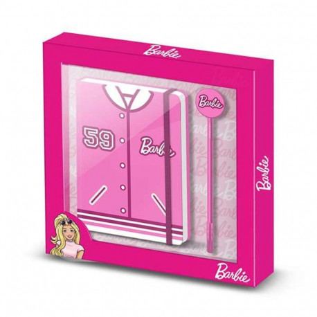 Päevik aksessuaaridega Barbie Roosa 22,4 X 2,2 X 23,2 cm