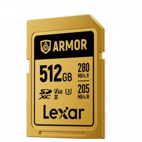 SDXC Memory Card Lexar Professional Armor Gold 512 GB