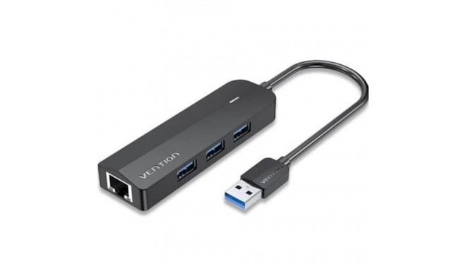 USB-jaotur Vention CHNBB Must