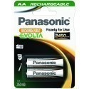 Panasonic rechargeable battery Evolta 2450mAh P-6E/2B