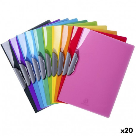 Dossier Exacompta Multicolour A4 (20 Units)