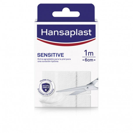 Sterilized Dressings Hansaplast HP SENSITIVE White 1 m x 6 cm